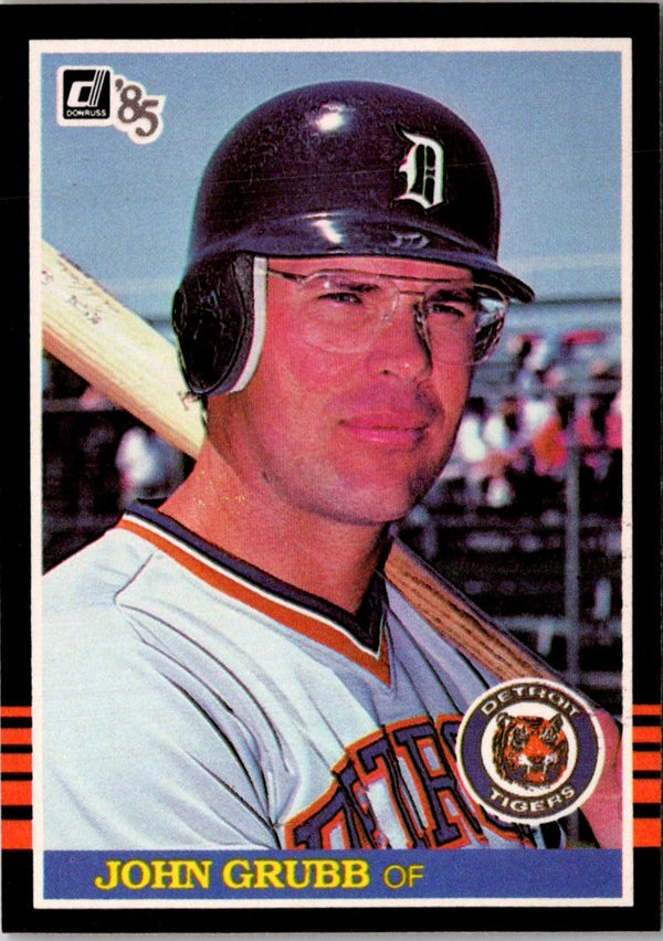 1985 Donruss John Grubb #578