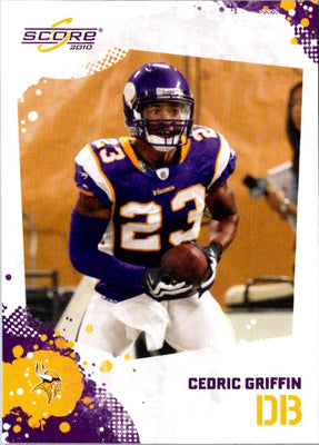 2010 Score Cedric Griffin #162