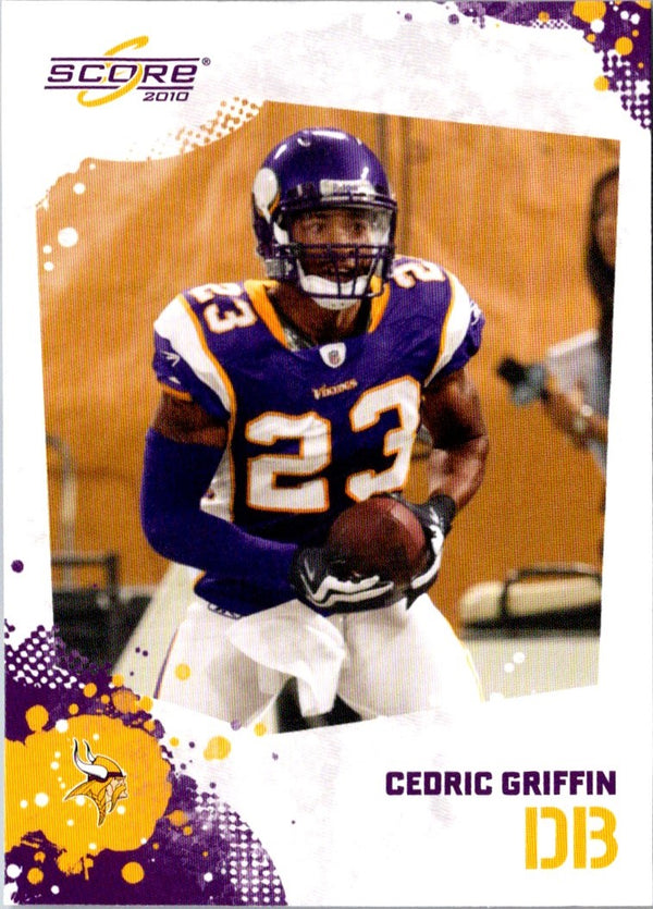 2010 Score Cedric Griffin #162