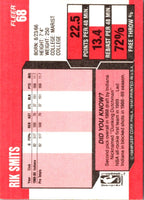 1989 Fleer Rik Smits #68 Rookie