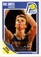 1989 Fleer Rik Smits #68 Rookie