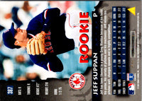 1998 Score Boston Red Sox Jeff Suppan #6