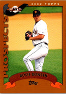 2002 Topps Limited Boof Bonser