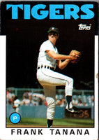 1986 Topps Frank Tanana #592