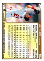 1999 Topps MVP Promotion Jim Thome #NNO