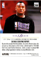 1993 SkyBox Vin Baker #244 Rookie