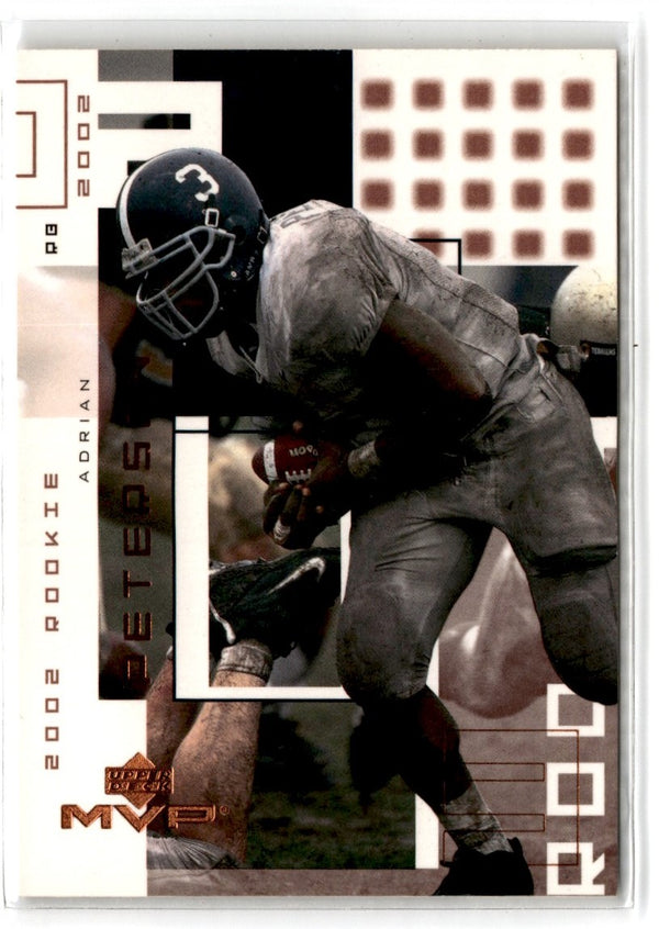 2002 Upper Deck MVP Adrian Peterson #286 Rookie