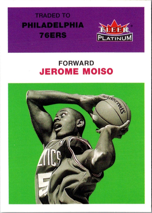 2001 Fleer Platinum Jerome Moiso #177