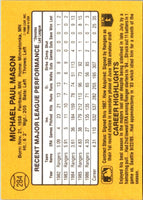 1987 Donruss Mike Mason #284