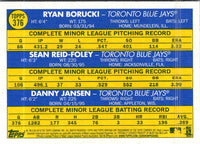 2019 Topps Heritage Ryan Borucki/Danny Jansen/Sean Reid-Foley #376 Rookie