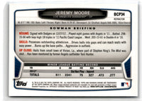 2013 Bowman Chrome Prospects Blue Wave Jeremy Moore #BCP34