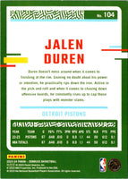 2023 Donruss Jalen Duren #104