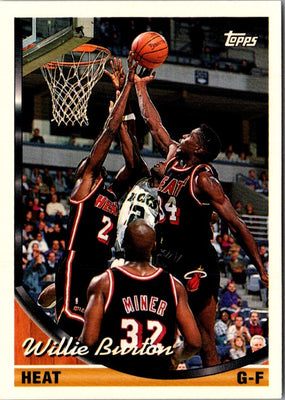 1993 Topps Willie Burton #350