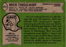 1978 Topps Mick Tingelhoff
