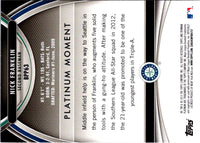2013 Bowman Platinum Prospects Nick Franklin #BPP63