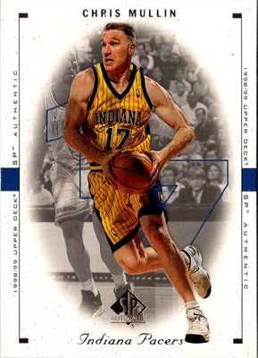 1998 SP Authentic Chris Mullin #40