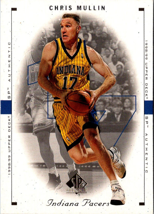 1998 SP Authentic Chris Mullin #40