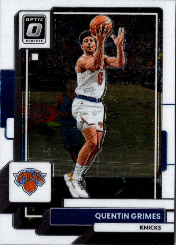 2022 Donruss Optic Quentin Grimes #2