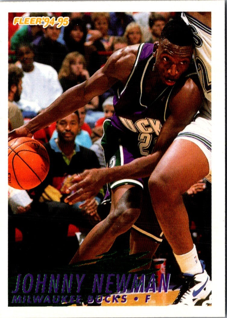 1995 Fleer European Milwaukee Bucks