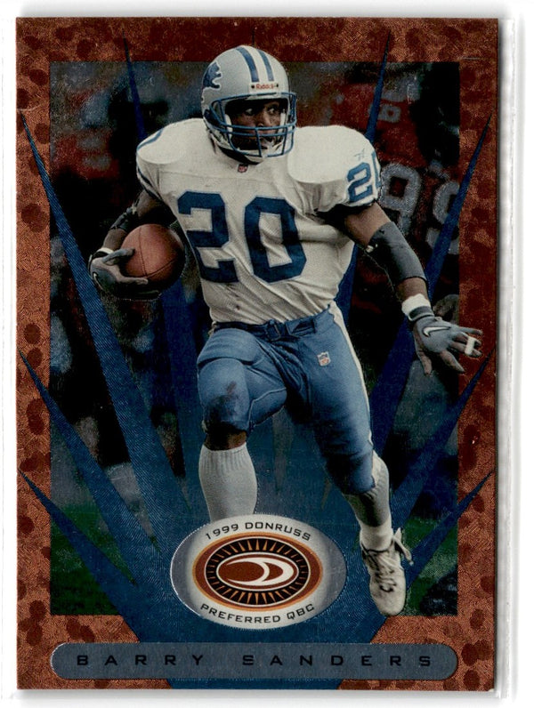 1999 Donruss Preferred QBC Barry Sanders #38