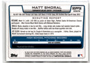 2012 Bowman Draft Picks & Prospects Chrome Matt Smoral