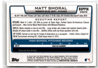 2012 Bowman Draft Picks & Prospects Chrome Matt Smoral #BDPP36 Refractor