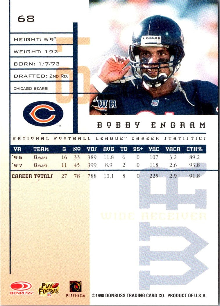 1998 Leaf Rookies & Stars Bobby Engram