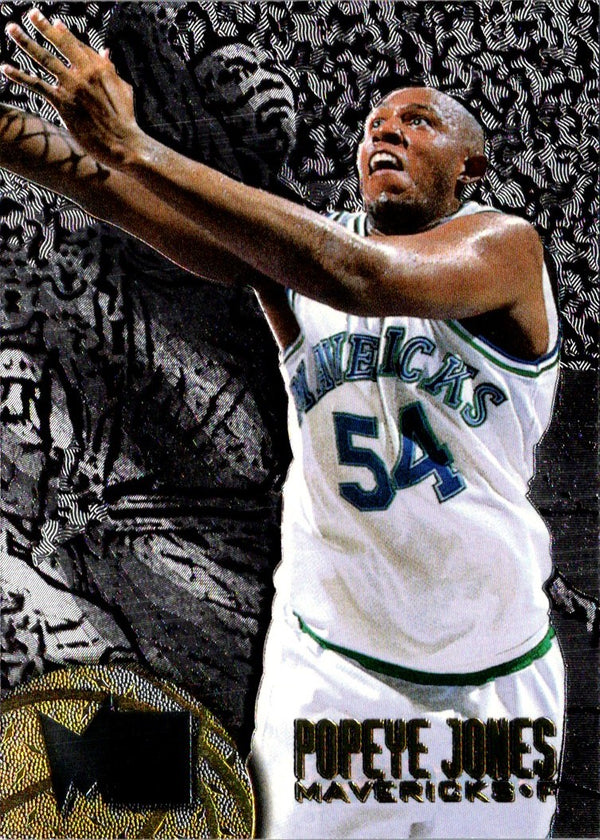 1995 Metal Silver Spotlight Popeye Jones #21