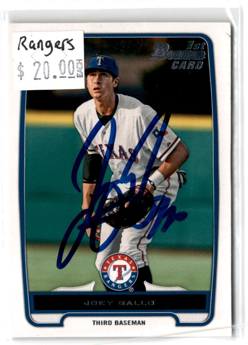 2012 Bowman Draft Picks & Prospects Joey Gallo