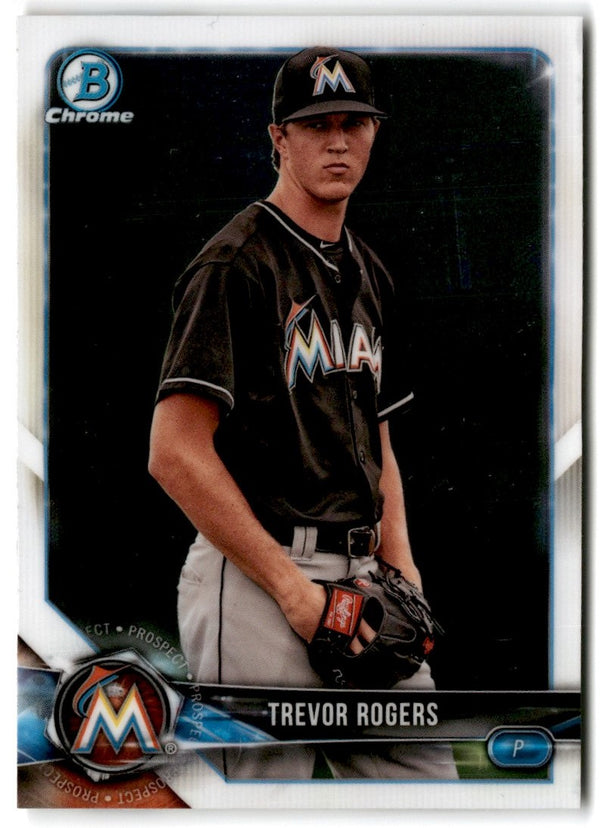 2018 Bowman Chrome Prospects Trevor Rogers #BCP148