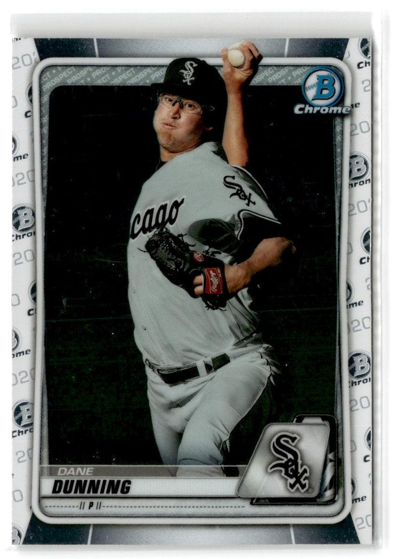 2020 Bowman Chrome Prospects Dane Dunning