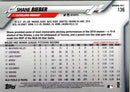 2020 Topps Shane Bieber