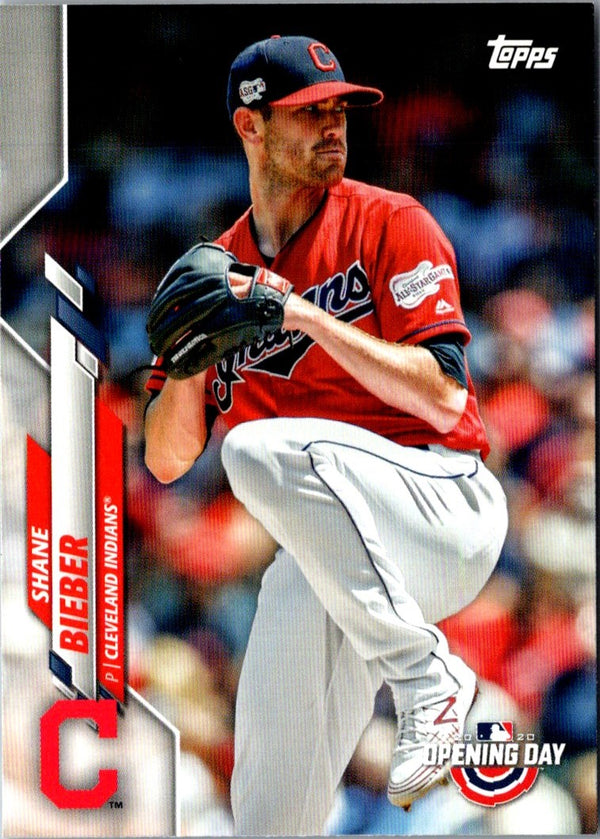 2020 Topps Shane Bieber #136