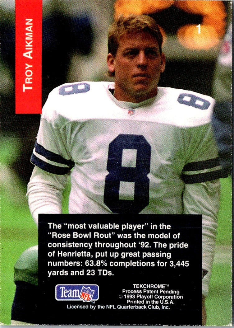 1993 Gold Troy Aikman