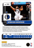2022 Donruss Holo Laser Green Spencer Dinwiddie #144