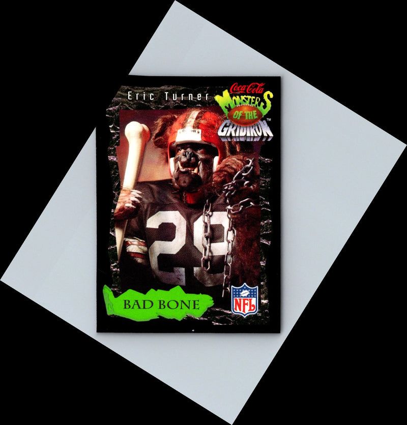 1994 Coca-Cola Monsters of the Gridiron Eric Turner