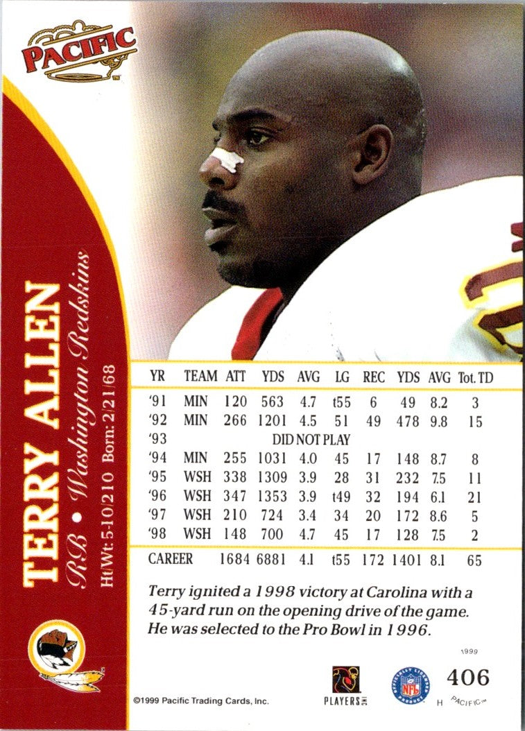 1999 Pacific Terry Allen