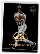 1998 Leaf Fractal Foundations Andruw Jones