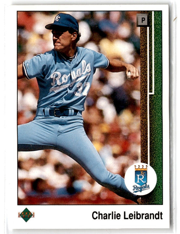 1989 Upper Deck Charlie Leibrandt #637