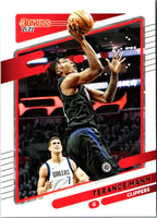 2021 Donruss Holo Red and Gold Laser Terance Mann #156