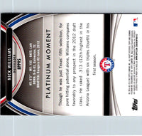 2013 Bowman Platinum Prospects Nick Williams #BPP95