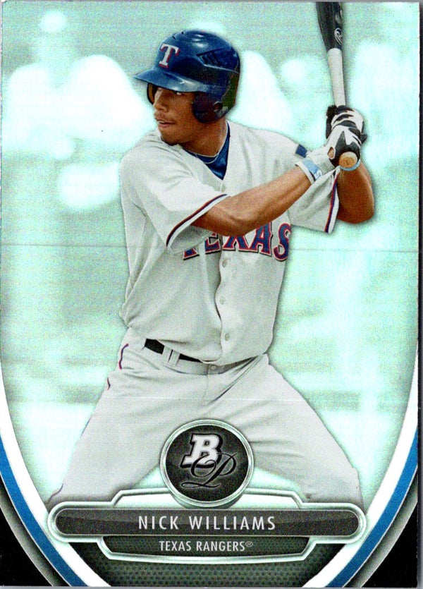 2013 Bowman Platinum Prospects Nick Williams #BPP95