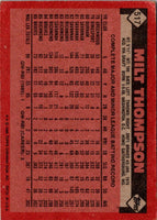 1986 Topps Milt Thompson #517 Rookie