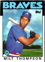 1986 Topps Milt Thompson #517 Rookie