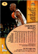 1999 Stadium Club Chauncey Billups