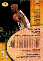 1999 Stadium Club Chauncey Billups #9