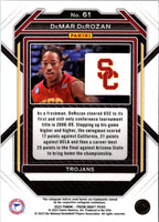 2023 Panini Prizm Draft Picks Choice Blue/Yellow/Green DeMar DeRozan #61