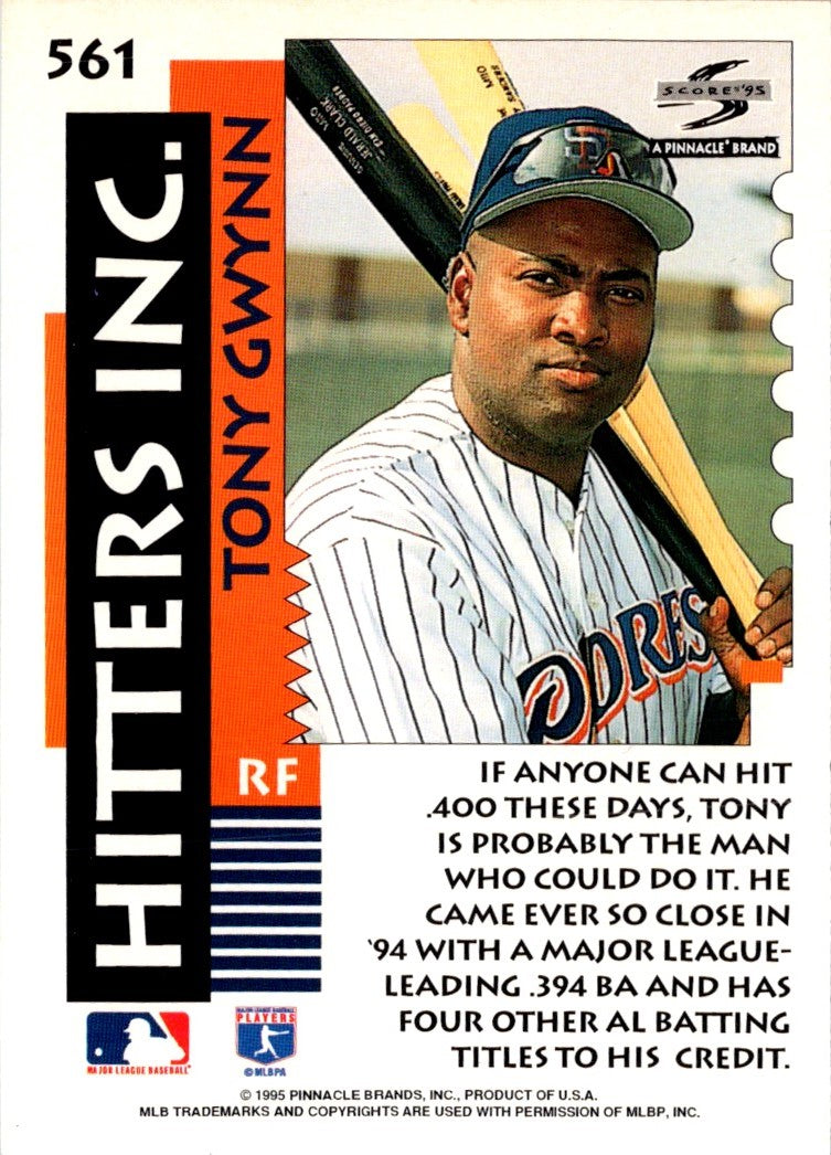 1995 Score Tony Gwynn