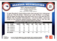 2011 Topps Brandon Meriweather #23