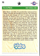 1992 Upper Deck Minors Calvin Reese